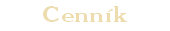 Cenník